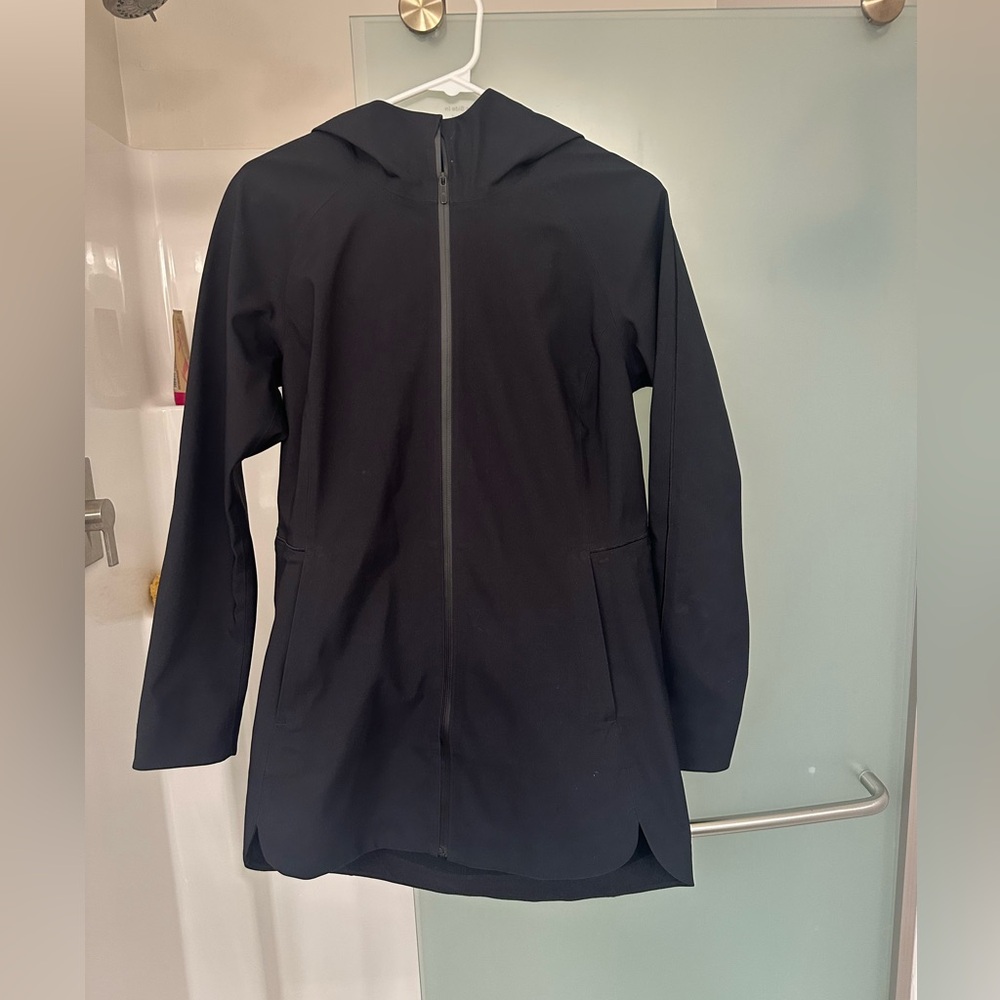 Black Hooded Jacket